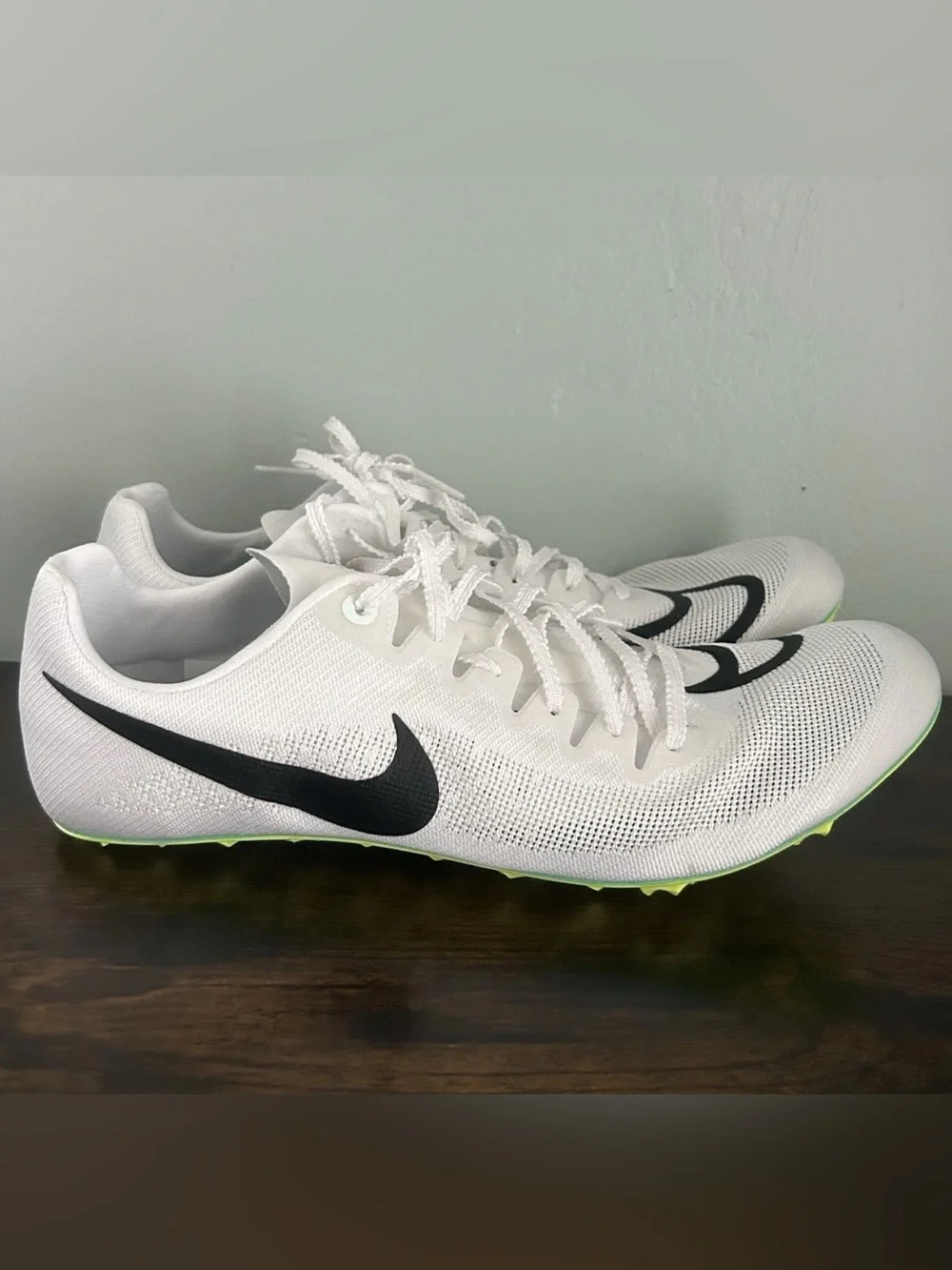 Nike JA Fly 4 Track & Field Spikes White Mens Size 9 DR2741-102